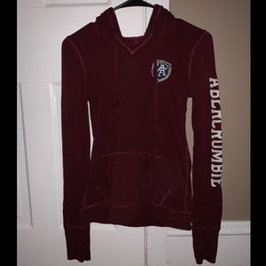 Hooded Long Sleeve Abercrombie Shirt
